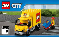 LEGO 60097 instructions page 1 – build guide