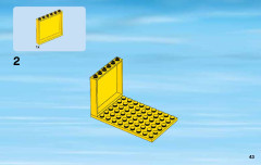 LEGO 60097 instructions page 43 – build guide