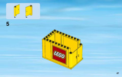 LEGO 60097 instructions page 47 – build guide