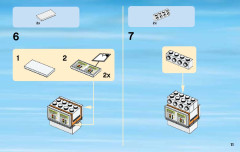 LEGO 60097 instructions page 11 – build guide