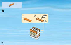 LEGO 60097 instructions page 12 – build guide