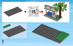 LEGO 60097 instructions page 2 – build guide