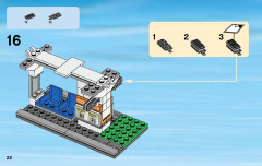 LEGO 60097 instructions page 22 – build guide