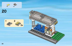 LEGO 60097 instructions page 26 – build guide