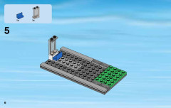 LEGO 60097 instructions page 6 – build guide