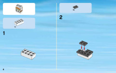 LEGO 60097 instructions page 8 – build guide
