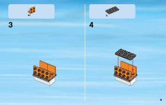 LEGO 60097 instructions page 9 – build guide