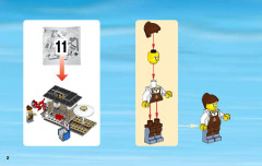 LEGO 60097 instructions page 2 – build guide