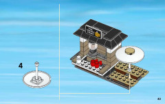 LEGO 60097 instructions page 43 – build guide