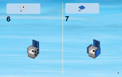 LEGO 60097 instructions page 7 – build guide