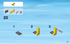 LEGO 60097 instructions page 43 – build guide