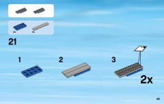 LEGO 60097 instructions page 45 – build guide