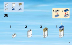 LEGO 60097 instructions page 65 – build guide