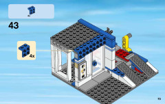 LEGO 60097 instructions page 73 – build guide