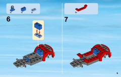 LEGO 60097 instructions page 9 – build guide