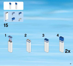 LEGO 60097 instructions page 31 – build guide