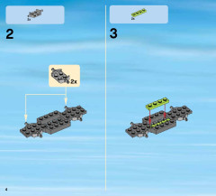 LEGO 60097 instructions page 4 – build guide