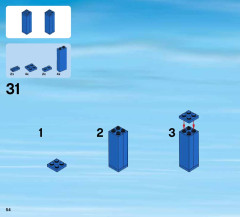 LEGO 60097 instructions page 54 – build guide