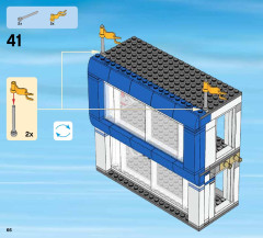 LEGO 60097 instructions page 66 – build guide