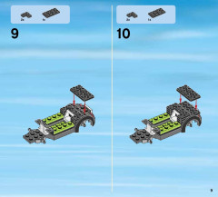 LEGO 60097 instructions page 9 – build guide