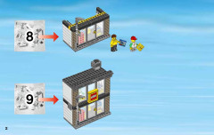 LEGO 60097 instructions page 2 – build guide