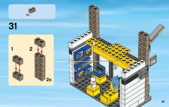 LEGO 60097 instructions page 47 – build guide