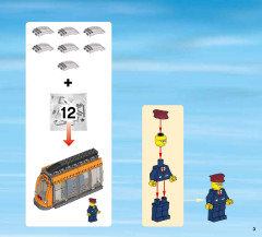 LEGO 60097 instructions page 3 – build guide