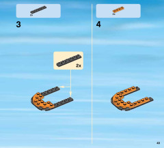 LEGO 60097 instructions page 43 – build guide