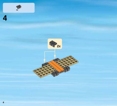 LEGO 60097 instructions page 6 – build guide