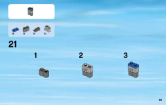 LEGO 60097 instructions page 19 – build guide