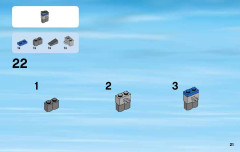LEGO 60097 instructions page 21 – build guide