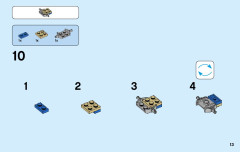 LEGO 60102 instructions page 13 – build guide