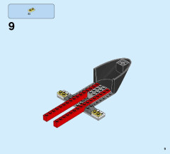 LEGO 60102 instructions page 9 – build guide