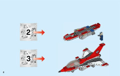 LEGO 60103 instructions page 2 – build guide