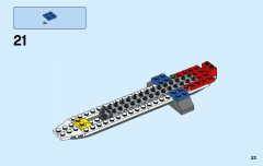 LEGO 60103 instructions page 23 – build guide