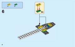 LEGO 60103 instructions page 8 – build guide