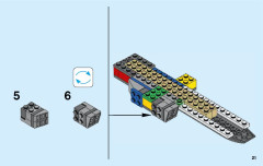 LEGO 60103 instructions page 21 – build guide