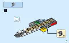 LEGO 60103 instructions page 23 – build guide
