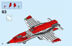 LEGO 60103 instructions page 72 – build guide