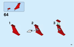 LEGO 60103 instructions page 73 – build guide