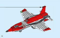 LEGO 60103 instructions page 74 – build guide