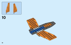 LEGO 60103 instructions page 10 – build guide