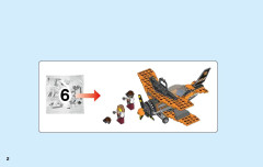 LEGO 60103 instructions page 2 – build guide