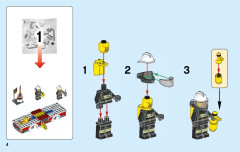 LEGO 60107 instructions page 4 – build guide