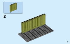 LEGO 60108 instructions page 11 – build guide