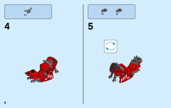 LEGO 60108 instructions page 8 – build guide