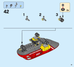 LEGO 60108 instructions page 41 – build guide