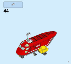 LEGO 60108 instructions page 43 – build guide