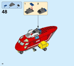 LEGO 60108 instructions page 48 – build guide