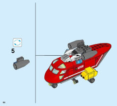 LEGO 60108 instructions page 54 – build guide